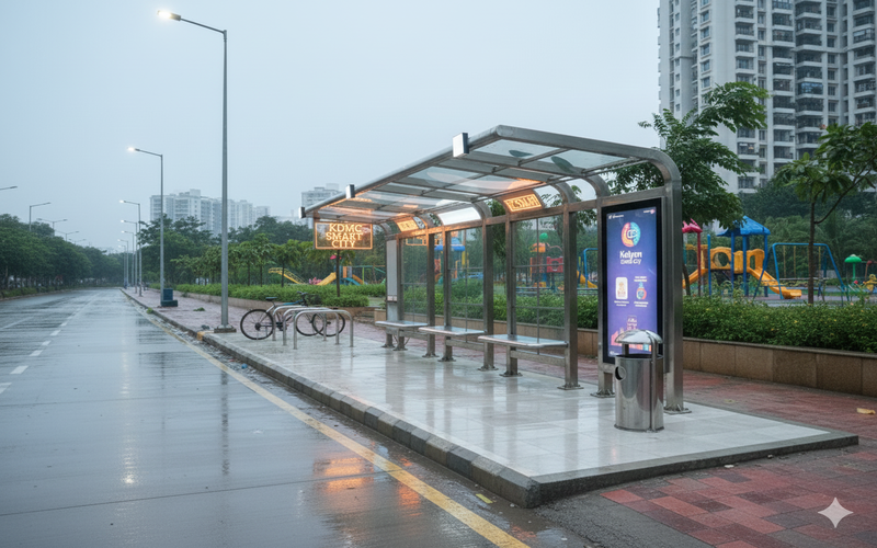 Modern Bus Shelter